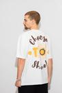 Camiseta oversized masculina balance 22 choose to shine branco