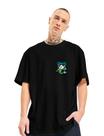 Camiseta Oversized Masculina Geek Nerd Panda Bamboo