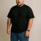 Camiseta Oversized Masculina Plus Size G1 ao G4 100% Algodão Estilo Streetwear Hip Hop Tamanho Grand Camiseta Oversized Masculina Plus Size G1 ao G4 100% Algodão Estilo Streetwear Hip Hop Tamanho Grand