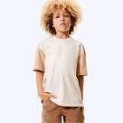 Camiseta Oversized Off White Infantil Menino Hering Kids 5G7d1aen Offwhite