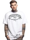 Camiseta Oversized Personalizada Estampa Forever Masculina Algodão Estampada Gola Careca Ref 01