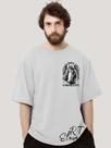 Camiseta Oversized Personalizada Estampada Masculina Algodão Estampada Gola Careca Ref 02 Camiseta Oversized Personalizada Estampada Masculina Algodão Estampada Gola Careca Ref 02