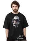 Camiseta Oversized Personalizada Estampada Masculina Algodão Estampada Gola Careca Ref 10
