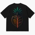 Camiseta Oversized Premium 100% Algodão Estampa Abacaxi Dark Camiseta Oversized Premium 100% Algodão Estampa Abacaxi Dark