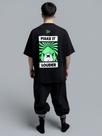 Camiseta Oversized Preta Loud X Brawl Stars Tamanho:GG2Cor:Preto