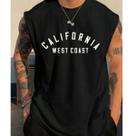 Camiseta Oversized Regata Masculina Lisa Academia treino 100% Algodão Camiseta Oversized Regata Masculina Lisa Academia treino 100% Algodão