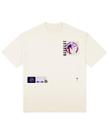 Camiseta Oversized Respect 3D Off-White