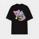 Camiseta Oversized StreetWear Estampada Abstract Dog Milite Use