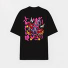 Camiseta Oversized StreetWear Estampada Abstract Masc Lobo Toquio Camiseta Oversized StreetWear Estampada Abstract Masc Lobo Toquio