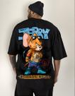 Camiseta Oversized Streetwear Unissex Larga Jerry Brooklin