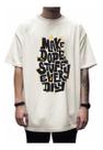 Camiseta Oversized Streetwear Unissex Larga Moda Make Dope
