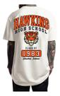Camiseta Oversized Streetwear Unissex Larga Moda Tiger