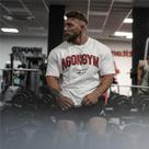 Camiseta Oversized Treino Agongym Moda Fitness Maromba Masculina