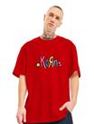 Camiseta Oversized Unissex Banda Korn Colorido