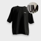 Camiseta Oversized Unissex Basic Flock 100% Algodão Premium Streetwear Masculina Básica Academia