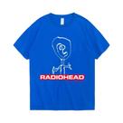 Camiseta Oversized Vintage Radiohead the Bends Com Estampa Gráfica, Estilo Punk Hip Hop Dos Anos 90,