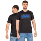 Camiseta Ox Preto Logo Azul