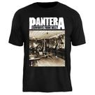 Camiseta Pantera Banda de Metal Roupas de Rock Unissex Stamp Algodão
