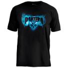 Camiseta Pantera Caveira Azul