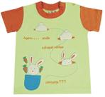CAMISETA para bebê em algodão várias estampas P ao G