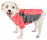 Camiseta para cães Pet Life Active 'Barko Pawlo' para exercícios pequenos