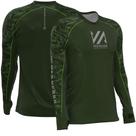 Camiseta para Pesca Masculina Premium Flex Mar Negro Camo Green Proteção UV50+ Tamanho:G Camiseta para Pesca Masculina Premium Flex Mar Negro Camo Green Proteção UV50+ Tamanho:G