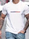 Camiseta Paris Masculina Algodão Básica Confortável Moda Camiseta Paris Masculina Algodão Básica Confortável Moda