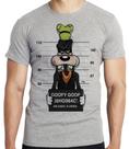 Camiseta Pateta prisão Blusa criança infantil juvenil adulto camisa tamanhos