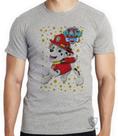 Camiseta Patrulha Canina Marshall Blusa criança infantil juvenil adulto camisa todos tamanhos