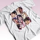 Camiseta Personalizada BTS K-POP Unissex (96%poliester 4 % elastano) Camiseta Personalizada BTS K-POP Unissex (96%poliester 4 % elastano)