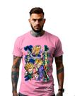 Camiseta Personalizada Estampada Anime Vegeta Unissex Malha 100% Algodao Linha Premium