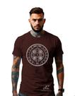 Camiseta Personalizada Estampada Religiosa Crista São Bento Malha 100% Algodao Linha Premium