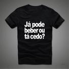 Camiseta Personalizada Frases 'Já pode beber...' Carnaval Camiseta Personalizada Frases 'Já pode beber...' Carnaval