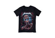 Camiseta Personalizada Metalica Tecido Premium 30.1