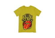 Camiseta Personalizada Rolling Stones Tecido Premium 30.1