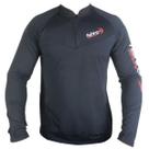 Camiseta Pesca Masculina Zíper Proteção UPF50+Fishing Co -