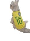 Camiseta Pet do Brasil para Cachorro ou Gato Copa do Mundo Camiseta Pet do Brasil para Cachorro ou Gato Copa do Mundo