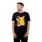 Camiseta Pikachu Adulto Camiseta Pikachu Adulto