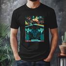 Camiseta Pink Floyd Dark Side Coelhos Psicodélicos