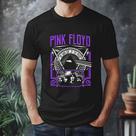 Camiseta Pink Floyd Dark Side Moldura Roxa Masculina