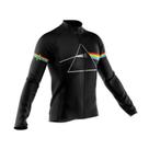 Camiseta Pink Floyd Manga Longa Ziper Ciclismo Bicicleta Dry Fit Esportes Mtb Camiseta Pink Floyd Manga Longa Ziper Ciclismo Bicicleta Dry Fit Esportes Mtb