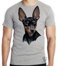 Camiseta Pinscher Blusa criança infantil juvenil adulto camisa tamanhos
