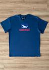 Camiseta Plus Básica Masculina Onbongo Amarela e Azul 2026 -