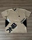 Camiseta Plus Onbongo Recortes Contrastantes -