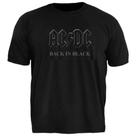 Camiseta PLUS SIZE AC/DC Back In Black Oficial Stamp