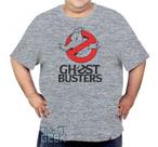 Camiseta Plus Size Caça Fantasmas Filme Ghostbusters Geek