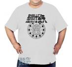 Camiseta Plus Size Cavaleiros Do Zodíaco Blusa Desenho Geek Camiseta Plus Size Cavaleiros Do Zodíaco Blusa Desenho Geek