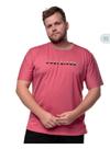 Camiseta Plus Size Estampada You Size Algodão Misto Surf Rider- Bordô