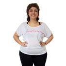 Camiseta Plus Size Feminina Dry Furadinho Academia Camiseta Plus Size Feminina Dry Furadinho Academia