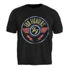 Camiseta Plus Size Foo Fighters Unissex Stamp Estilo Rock e Alternativo